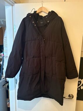 Reitmans Black Puffy Winter Coat 2X